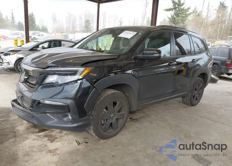 2022 Honda Pilot Awd Trailsport z USA, uszkodzony, nr VIN 5FNYF6H87NB039028